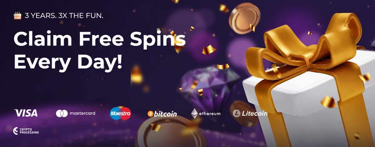 Claim free spins every day at LuckyStart Australia