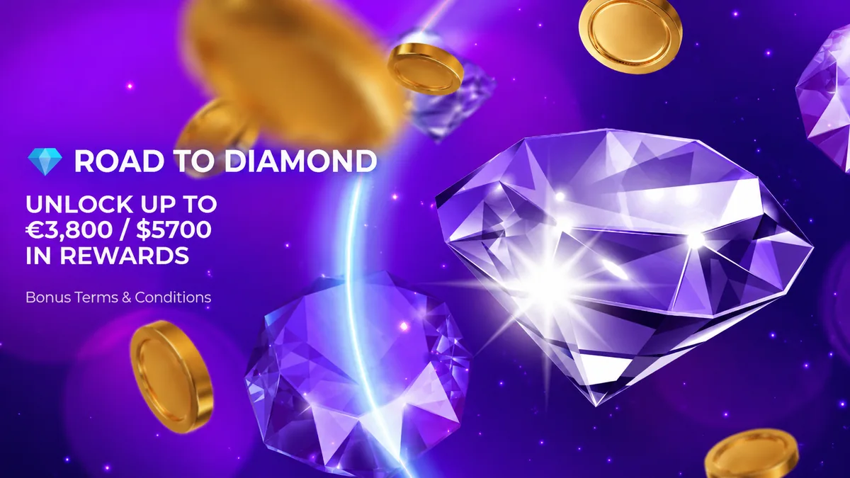 LuckyStart Road to Diamond VIP rewards