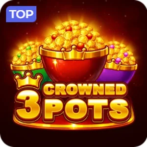 Crowned 3 Pots pokie at LuckyStart